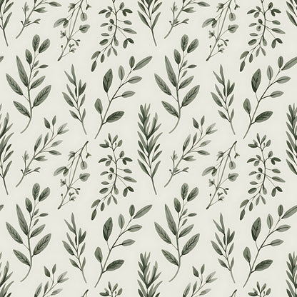 Farmhouse Kitchen Herbs Pattern 3 Quilting Cotton Fabric