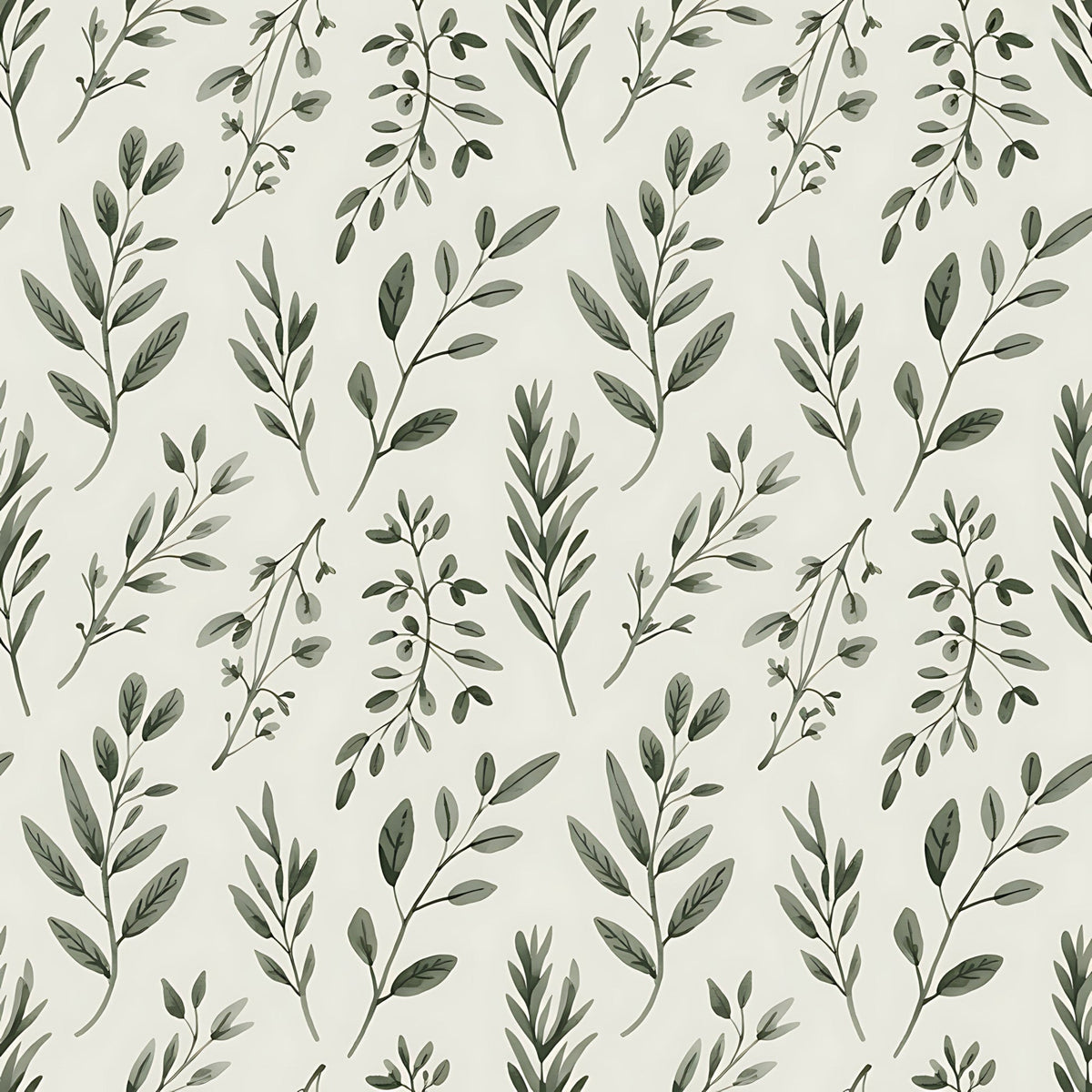 Rosemary Wreaths Pattern 3 Minky Fabric