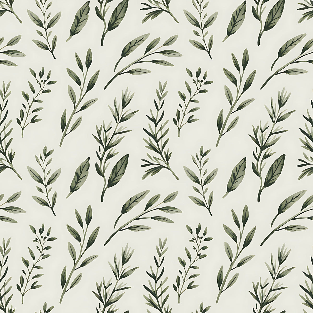 Rosemary Wreaths Pattern 4 Minky Fabric