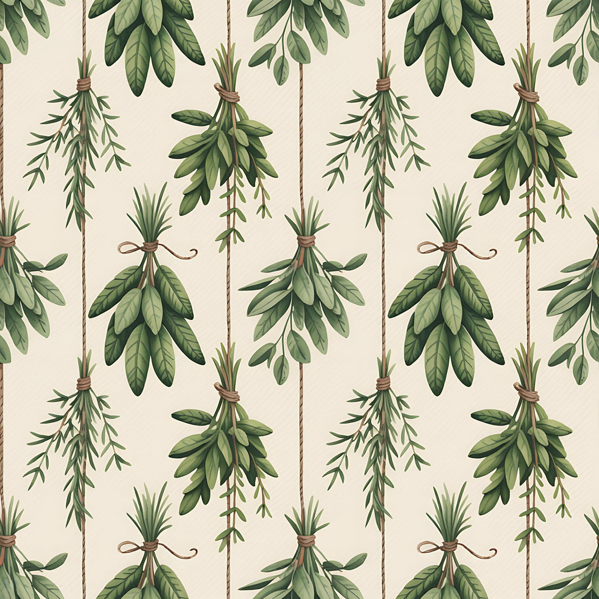 Rosemary Wreaths Pattern 6 Minky Fabric