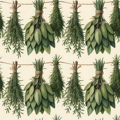 Rosemary Wreaths Pattern 7 Minky Fabric