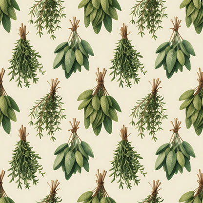 Rosemary Wreaths Pattern 8 Minky Fabric