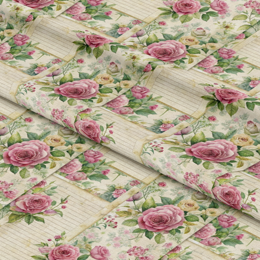 Floral Ephemera Pattern 11 Quilting Cotton Fabric