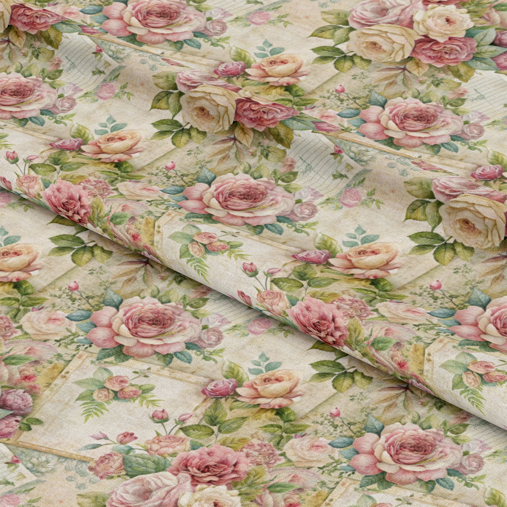 Floral Ephemera Pattern 2 Quilting Cotton Fabric