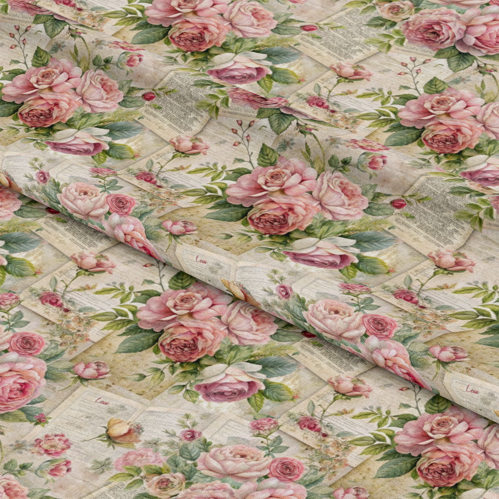 Floral Ephemera Pattern 3 Quilting Cotton Fabric