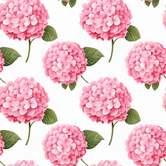 Floral Pink Cottage Gardens Pattern 7 Quilting Cotton Fabric