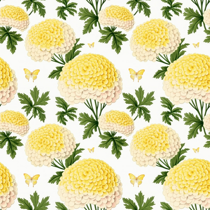 Sunlit Yarrow Pattern 11 Minky Fabric