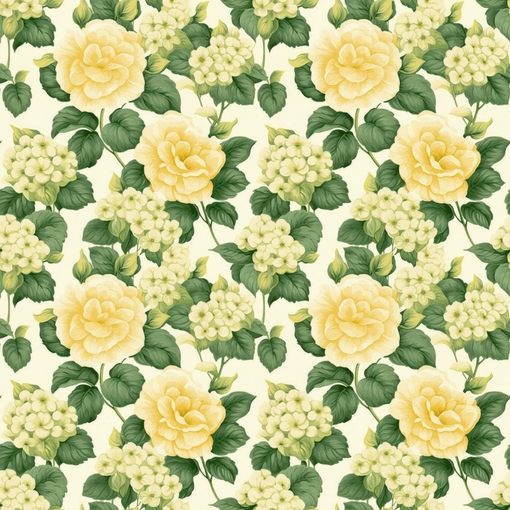 Sunlit Yarrow Pattern 6 Minky Fabric