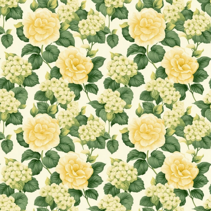 Sunlit Yarrow Pattern 6 Minky Fabric