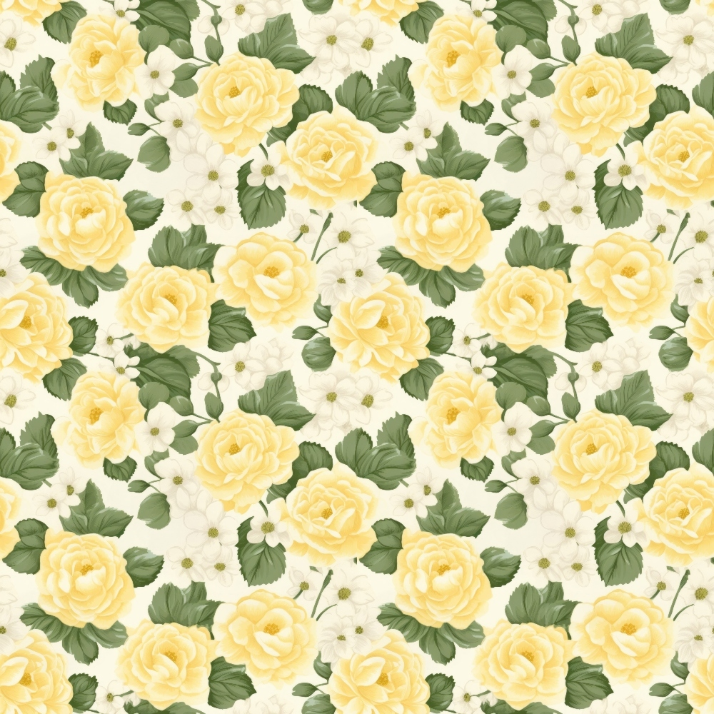 Sunlit Yarrow Pattern 8 Minky Fabric