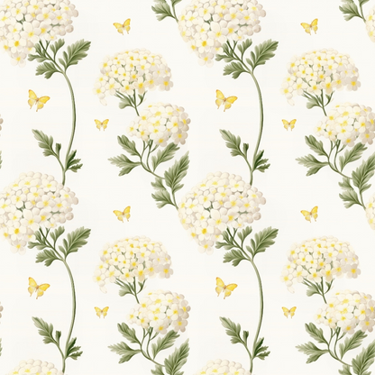 Sunlit Yarrow Pattern 9 Minky Fabric