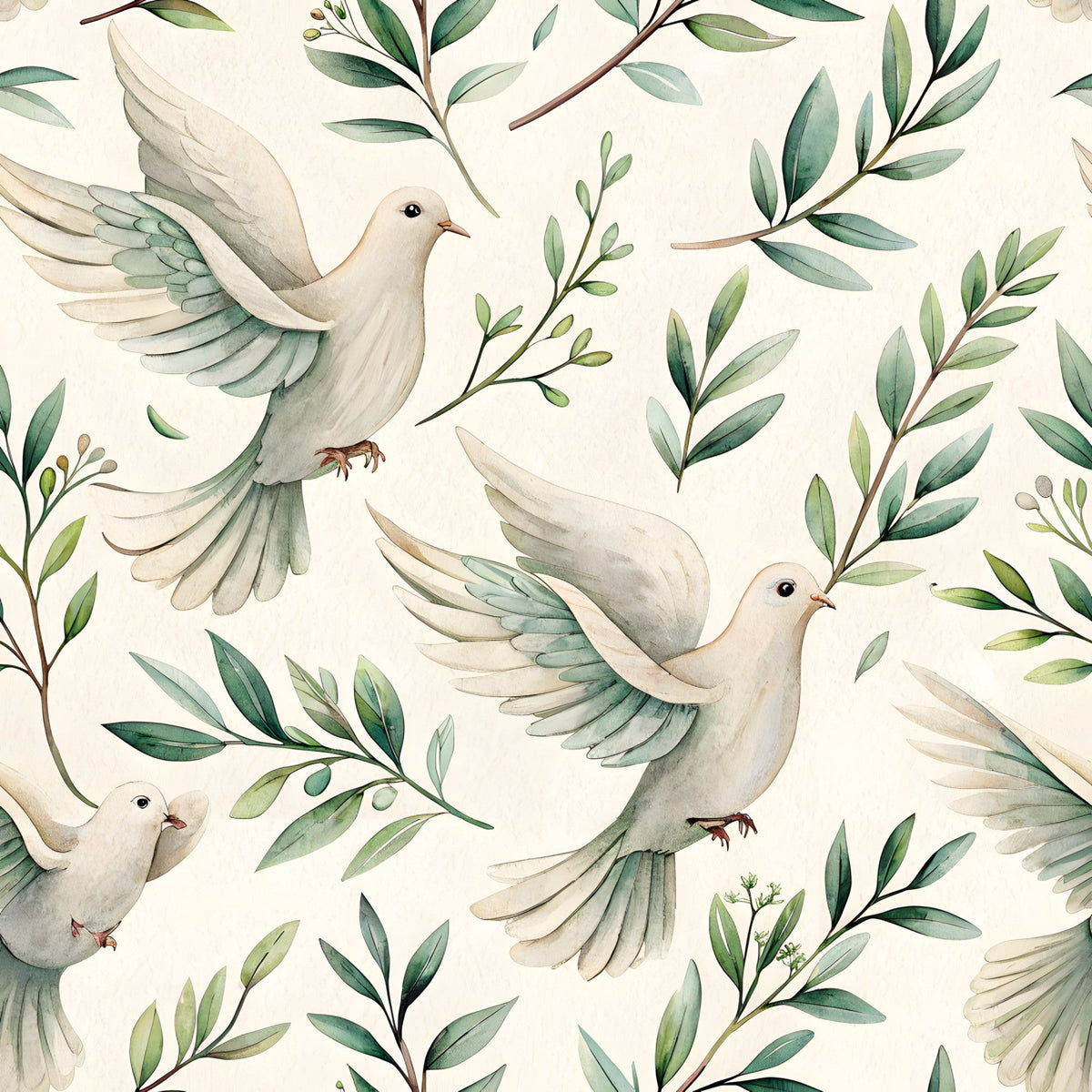 Sacred Meadow Pattern 3 Minky Fabric