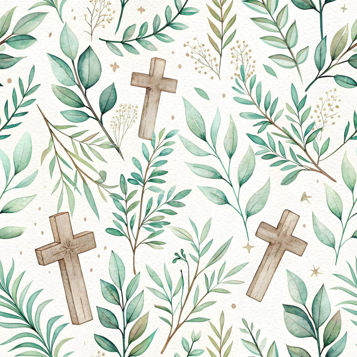 Sacred Meadow Pattern 4 Minky Fabric