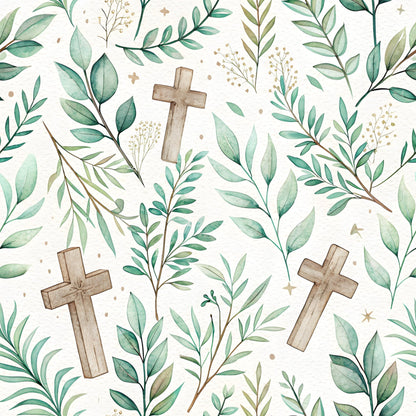 Sacred Meadow Pattern 4 Minky Fabric