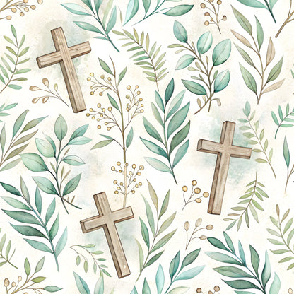 Sacred Meadow Pattern 5 Minky Fabric