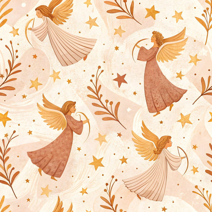 Sacred Meadow Pattern 7 Minky Fabric