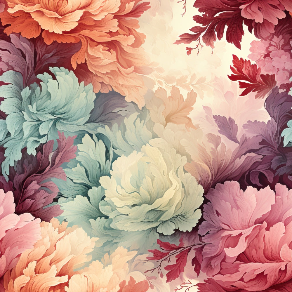 Painted Patina Pattern 1 Minky Fabric