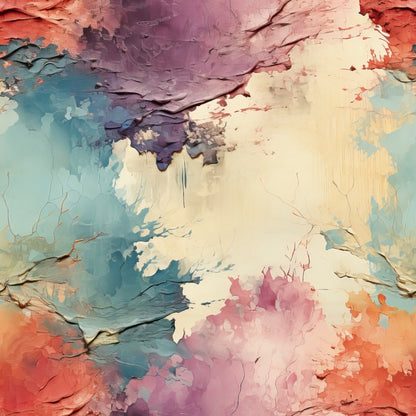 Painted Patina Pattern 4 Minky Fabric