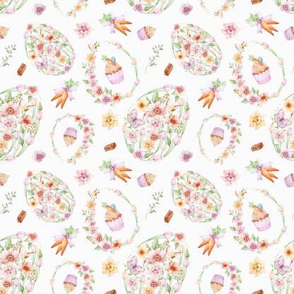 Springtime Sweets Pattern 1 Minky Fabric