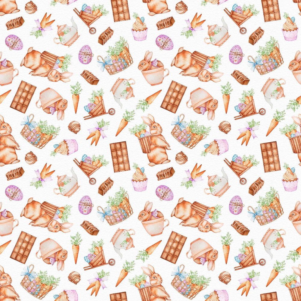 Springtime Sweets Pattern 3 Minky Fabric