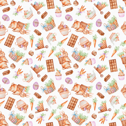 Springtime Sweets Pattern 3 Minky Fabric