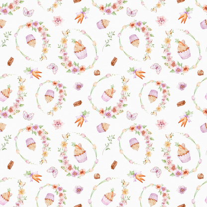Springtime Sweets Pattern 5 Minky Fabric