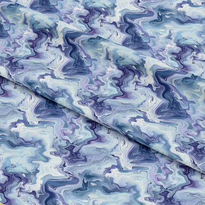 Fluid Fantasy Pattern 10 Quilting Cotton Fabric