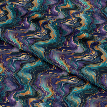 Fluid Fantasy Pattern 5 Quilting Cotton Fabric