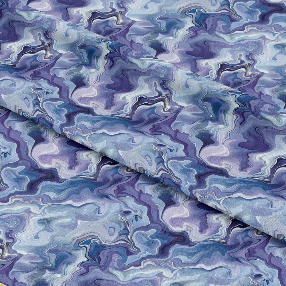 Fluid Fantasy Pattern 6 Quilting Cotton Fabric