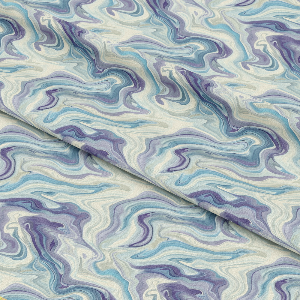 Fluid Fantasy Pattern 8 Quilting Cotton Fabric