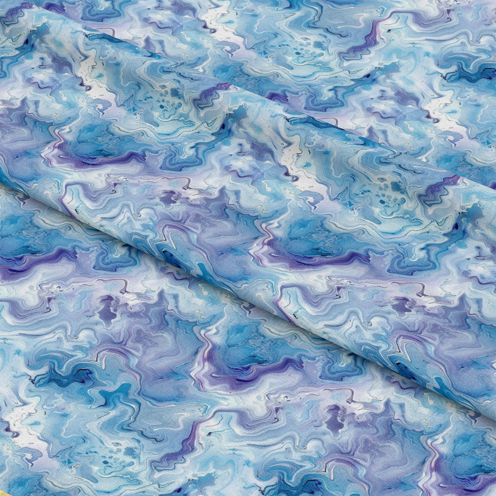 Fluid Fantasy Pattern 9 Quilting Cotton Fabric