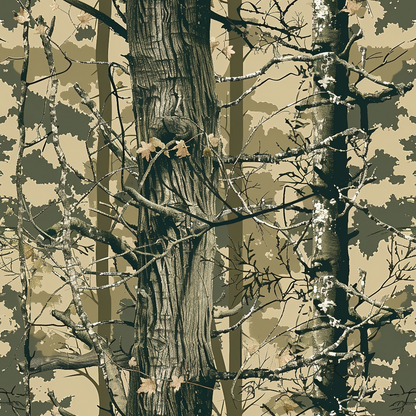 Deep Woods Pattern 1 Minky Fabric