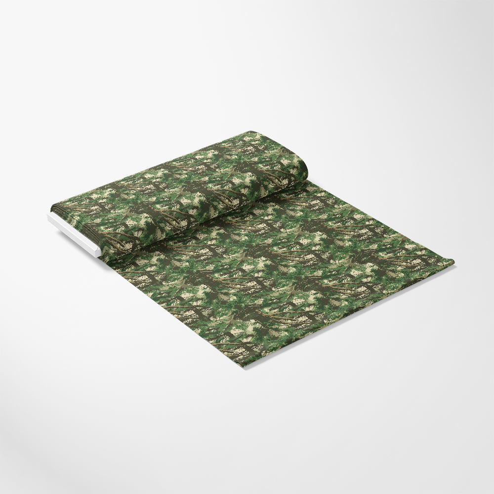 Forest Camouflage Pattern 3 Quilting Cotton Fabric