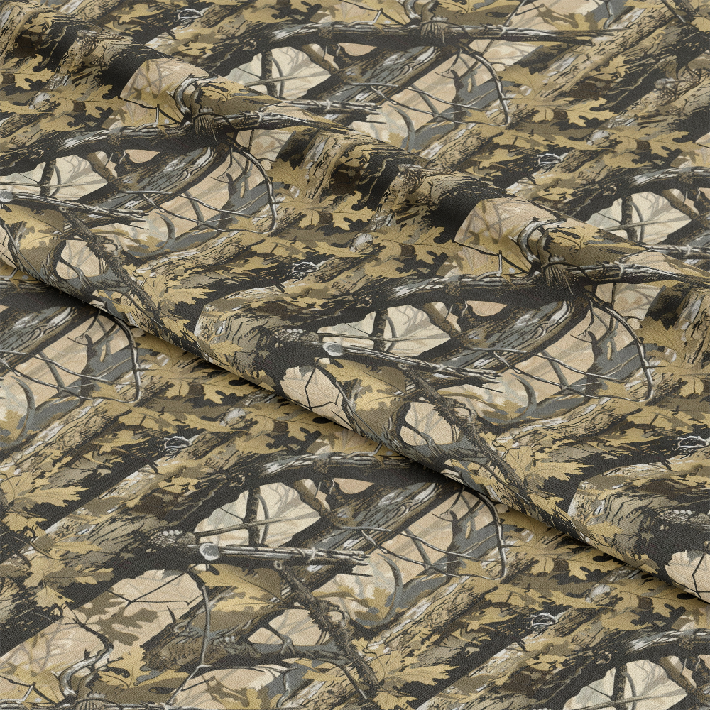 Forest Camouflage Pattern 5 Quilting Cotton Fabric