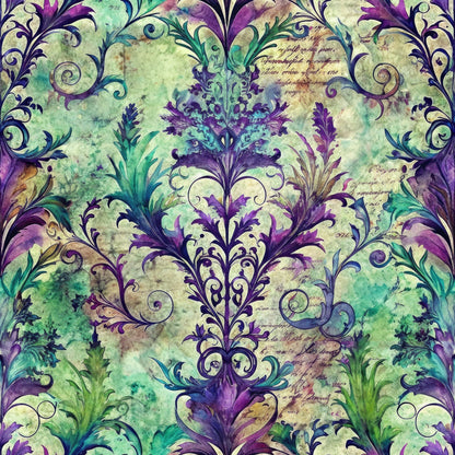 Love Letter Blooms Pattern 4 Minky Fabric