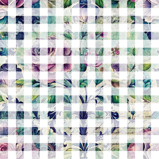 Love Letter Blooms Pattern 16 Minky Fabric