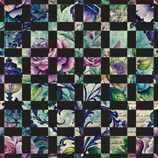 Love Letter Blooms Pattern 17 Minky Fabric