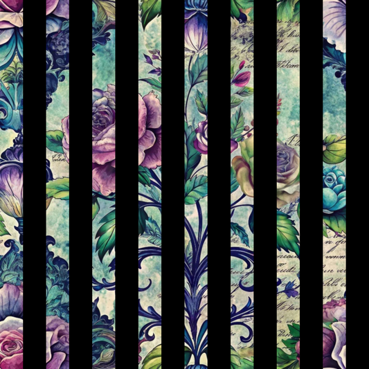 Love Letter Blooms Pattern 26 Minky Fabric