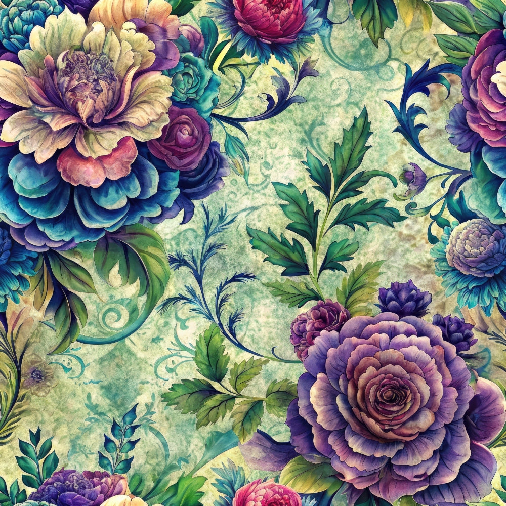 Love Letter Blooms Pattern 8 Minky Fabric