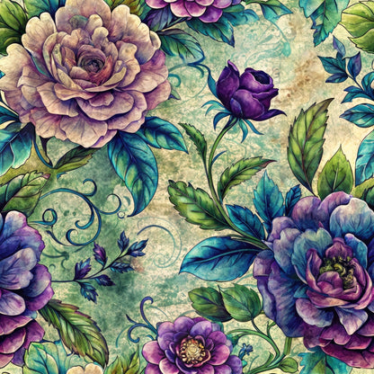 Love Letter Blooms Pattern 9 Minky Fabric