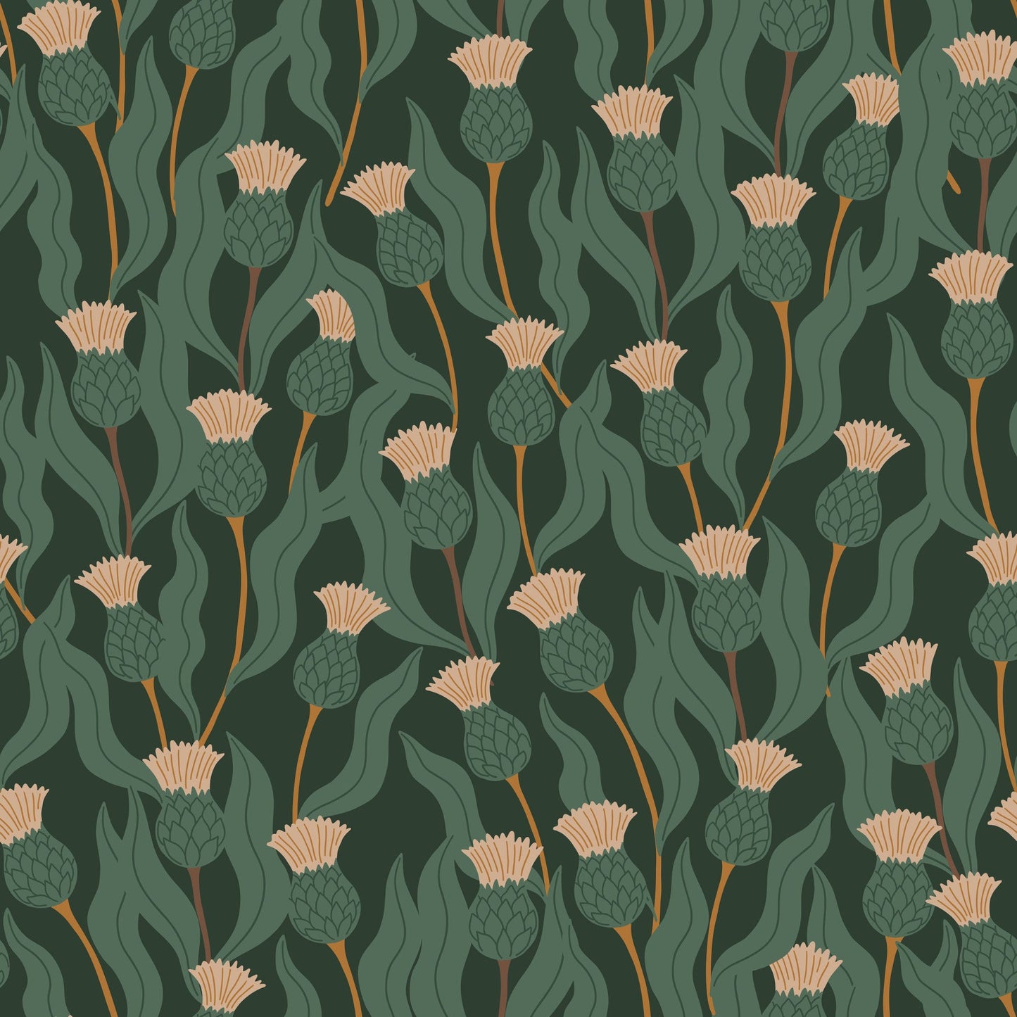 Forest Animal Pattern 5 Quilting Cotton Fabric