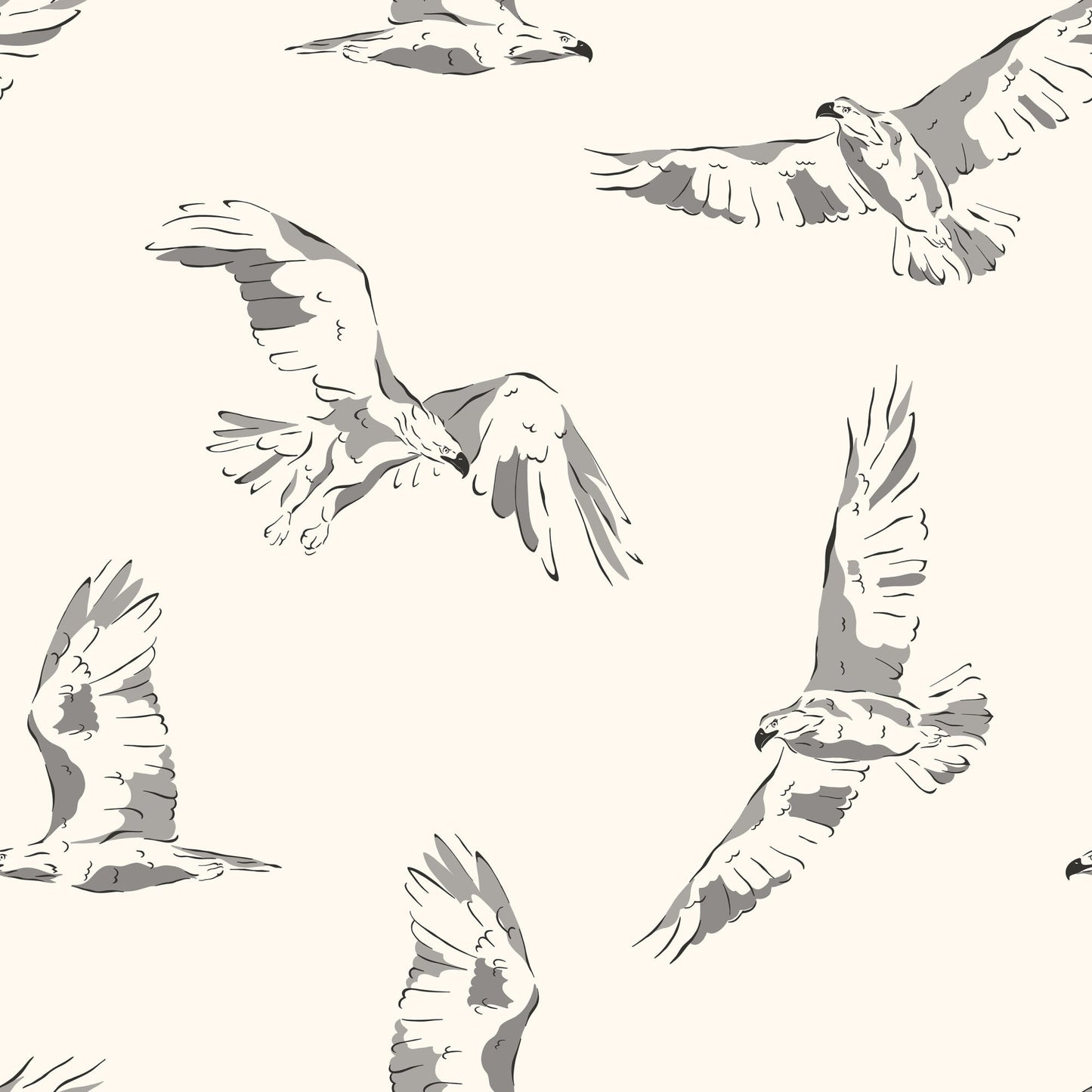 Forest Animal Pattern 8 Quilting Cotton Fabric