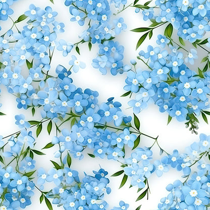 Skyward Blooms Pattern 6 Minky Fabric