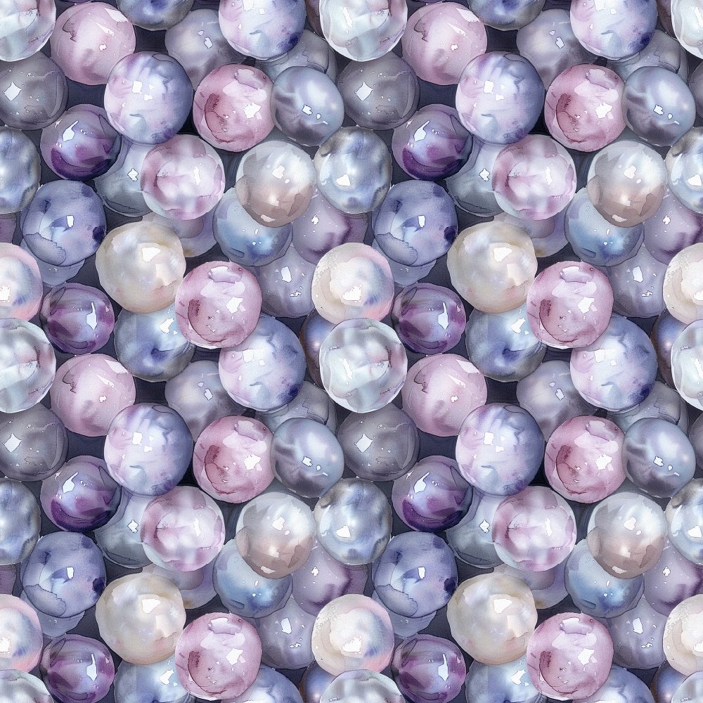 Moonstone Marbles Pattern 10 Minky Fabric