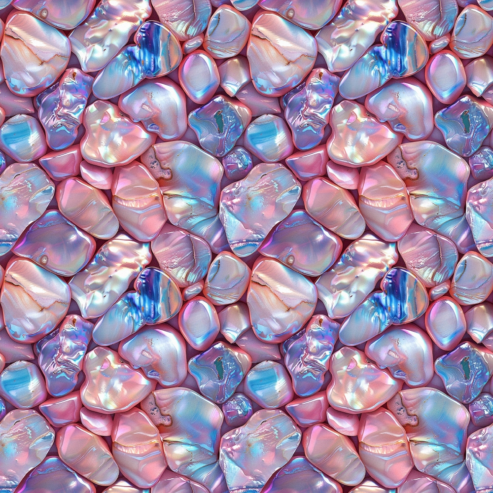 Moonstone Marbles Pattern 3 Minky Fabric