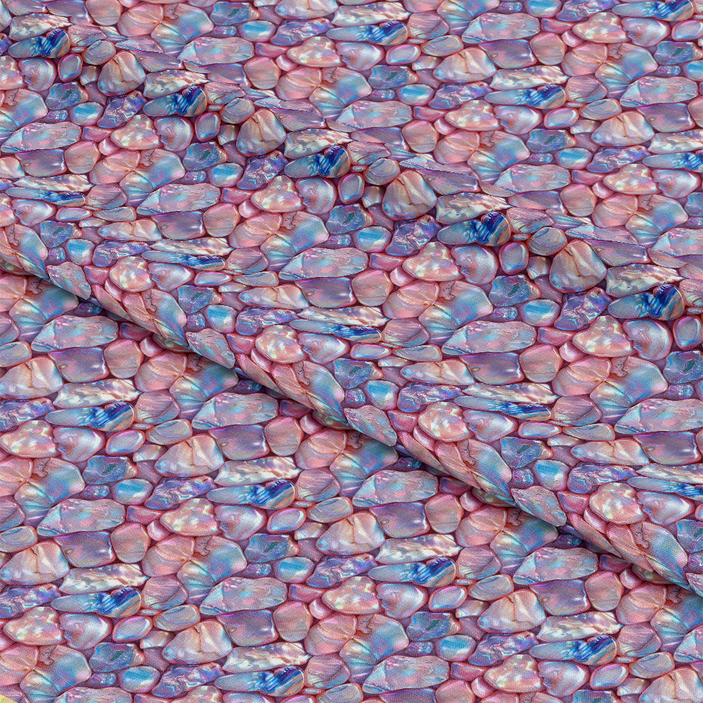Freshwater Pearls Pattern 3 Quilting Cotton Fabric