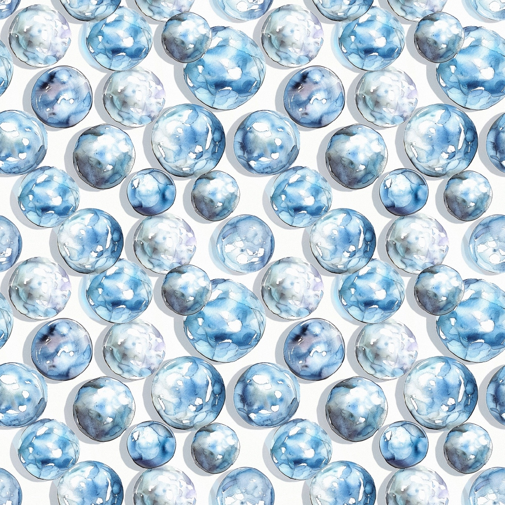 Moonstone Marbles Pattern 6 Minky Fabric