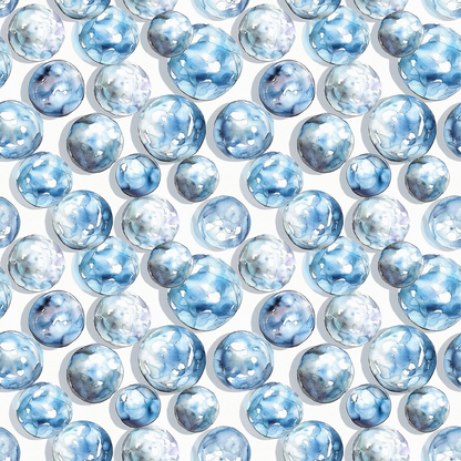 Moonstone Marbles Pattern 6 Minky Fabric