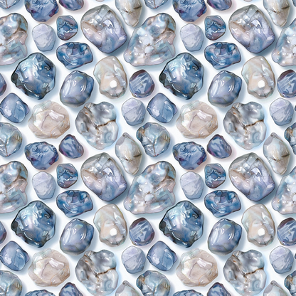 Moonstone Marbles Pattern 7 Minky Fabric