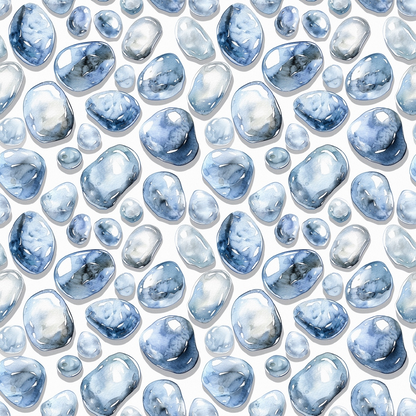 Moonstone Marbles Pattern 8 Minky Fabric